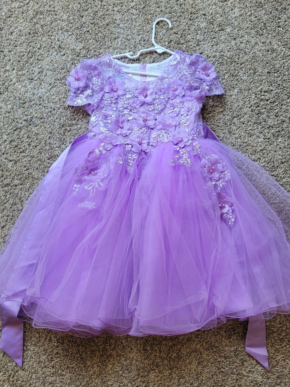 Purple Party Dress